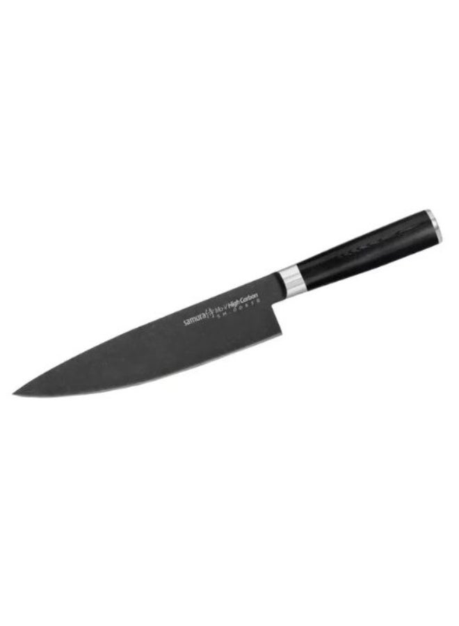 Samura Mo-V Stonewash Kitchen Knife Set, 3-Piece - Japanese AUS-8 Steel - Knives with Ergonomic G-10 Handle - Professional Paring, Utility & Bread Knife in Premium Gift Box - Image 5
